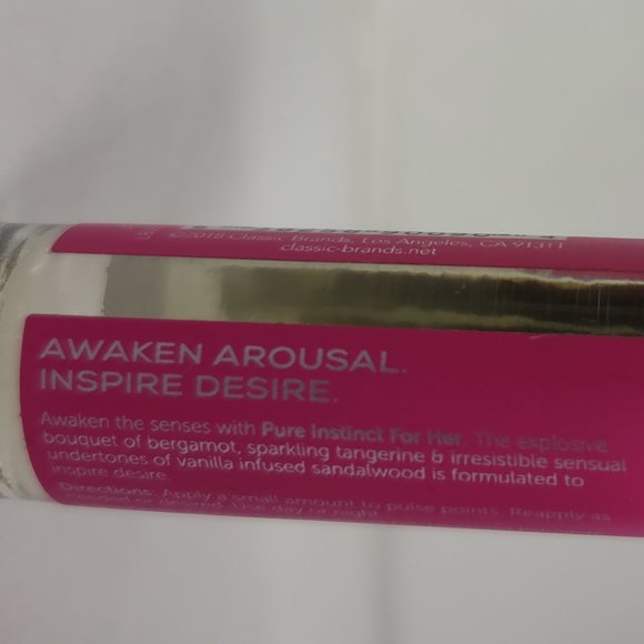 Pure Instinct Pheromone Oil Roll-On For Her .34oz - Picture 8 of 11